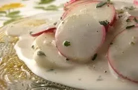 Creamy Cranberry Radish