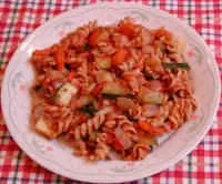 Pasta Salad w-Tomato Base Sauce