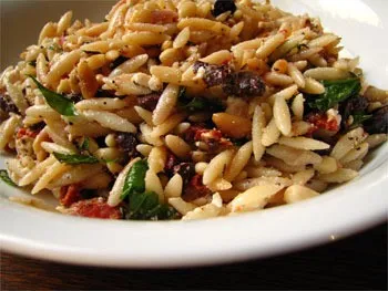 Sundried Tomato Orzo Pasta
